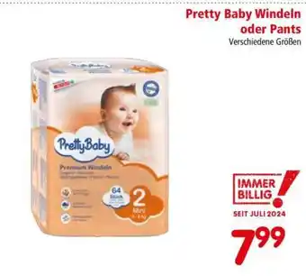 Interspar Pretty Baby Windeln oder Pants Angebot