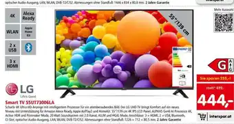 Interspar Smart TV 55UT73006LA Angebot