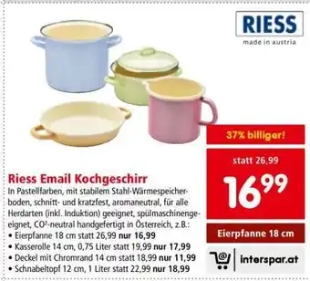 Interspar Riess Email Kochgeschirr Angebot