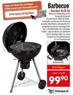 Interspar Garden Grill XL Angebot