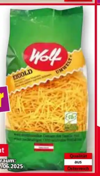 Norma Wolf Eigold Nudeln Angebot