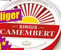 Norma Schärdinger Sirius Camembert Angebot
