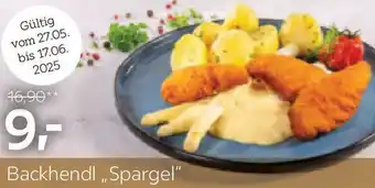 XXXLutz Backhendl Spargel Angebot