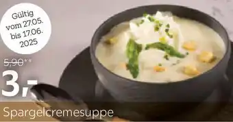 XXXLutz Spargelcremesuppe Angebot