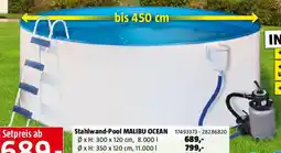 Bauhaus Stahlwand-Pool Angebot