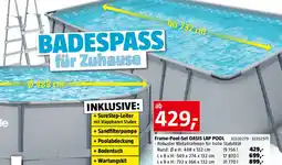 Bauhaus Frame-Pool-Set Angebot