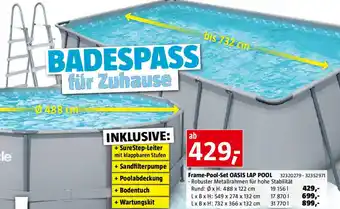 Bauhaus Frame-Pool-Set Angebot
