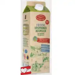 Hofer Bio-Ursprungs Heumilch HOFER Angebot