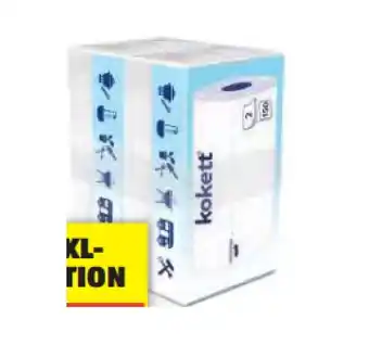 Hofer Allzwecktücher 2-lagig Zupfformat HOFER Angebot