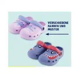 Hofer Kleinkinder-Sommerclogs versch. Farben und Muster HOFER Angebot