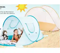 Hofer Pop-Up-Strandmuschel versch. Farben und Modelle HOFER Angebot