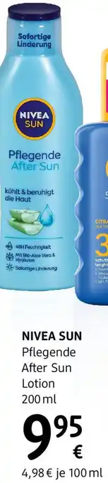 dm Pflegende after sun lotion Angebot