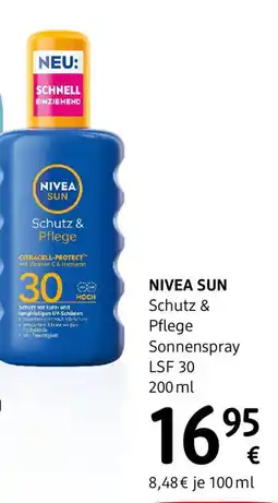 dm Schutz & pflege sonnenspray Angebot