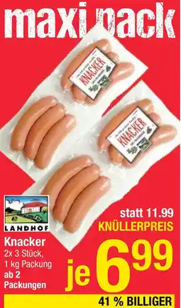 Maximarkt Knacker Angebot