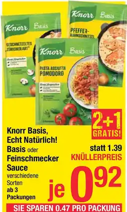 Maximarkt Basis oder Feinschmecker Sauce Angebot