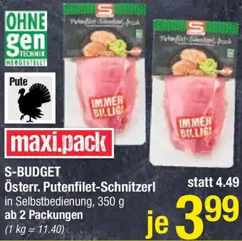 Maximarkt Putenfilet-Schnitzerl Angebot