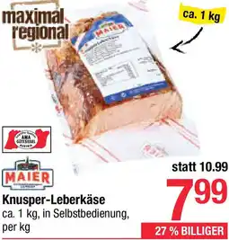 Maximarkt Knusper-Leberkäse Angebot