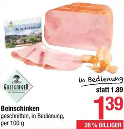 Maximarkt Beinschinken Angebot