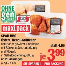 Maximarkt Hendl-Grillteller Angebot