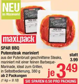 Maximarkt Putensteak mariniert Angebot