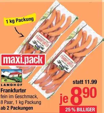 Maximarkt Frankfurter Angebot