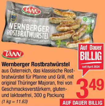 Maximarkt Wernberger rostbratwurstel Angebot