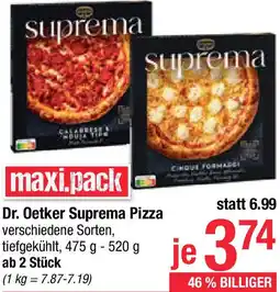 Maximarkt Suprema Pizza Angebot