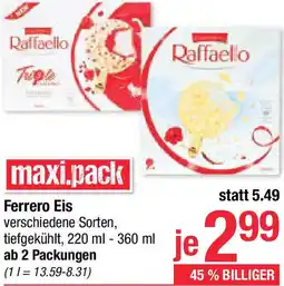 Maximarkt Ferrero Eis Angebot