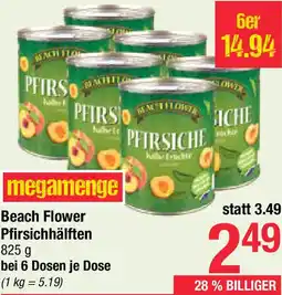 Maximarkt Pfirsichhälften Angebot