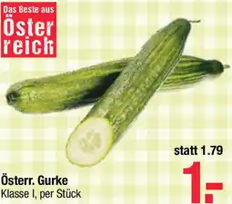 Maximarkt Österr. Gurke Angebot