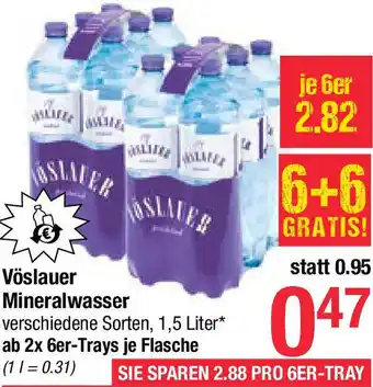 Maximarkt Mineralwasser Angebot