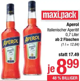 Maximarkt Aperol Angebot