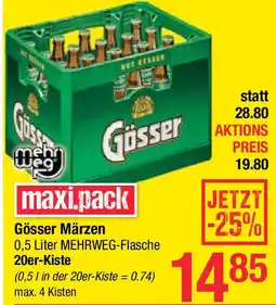 Maximarkt Gösser Märzen Angebot