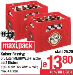 Maximarkt Fasstyp Angebot
