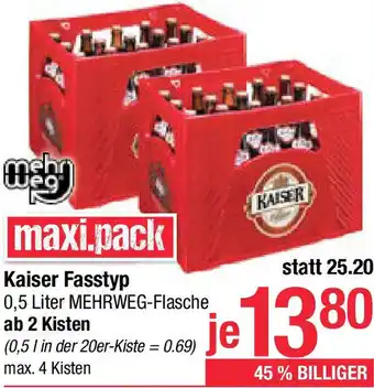Maximarkt Fasstyp Angebot
