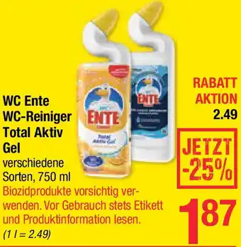 Maximarkt WC-Reiniger Total Aktiv Gel Angebot