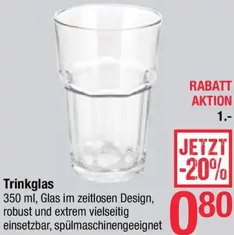 Maximarkt Trinkglas Angebot