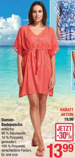 Maximarkt Damen- Badeponcho Angebot