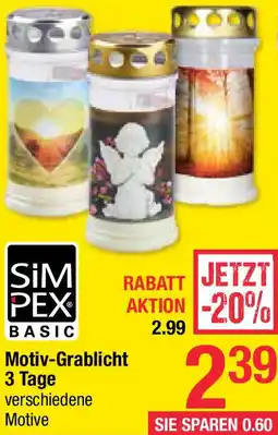 Maximarkt Motiv-Grablicht Angebot