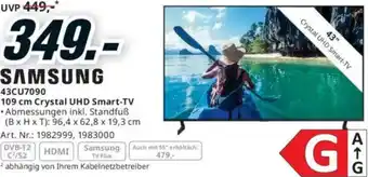Media Markt Crystal UHD Smart-TV Angebot