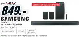 Media Markt Samsung Q990D 11.1.4 Kanal Soundbar Angebot
