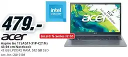 Media Markt Aspire Go 17 Angebot