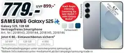 Media Markt Galaxy S25 Angebot