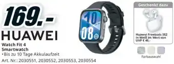Media Markt Watch Fit 4 Smartwatch Angebot