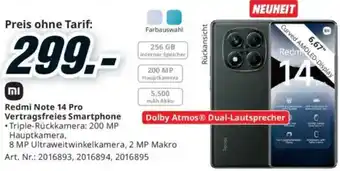 Media Markt Redmi Note 14 Pro Angebot