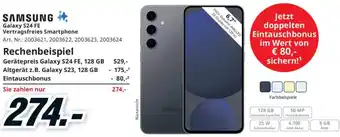 Media Markt Galaxy S24 FE Angebot