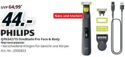 Media Markt OneBlade Pro Face & Body Herrenrasierer Angebot