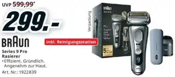 Media Markt Series 9 Pro Rasierer Angebot