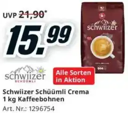 Media Markt Schwiizer Schüümli Crema Angebot