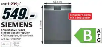 Media Markt Einbau-Geschirrspüler Angebot